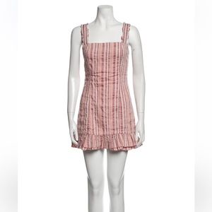 ALEXIS pink striped dress